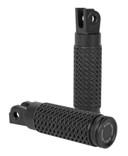 Load image into Gallery viewer, Slash Cut Foot Pegs Pr Black