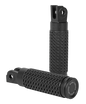 Slash Cut Foot Pegs Pr Black