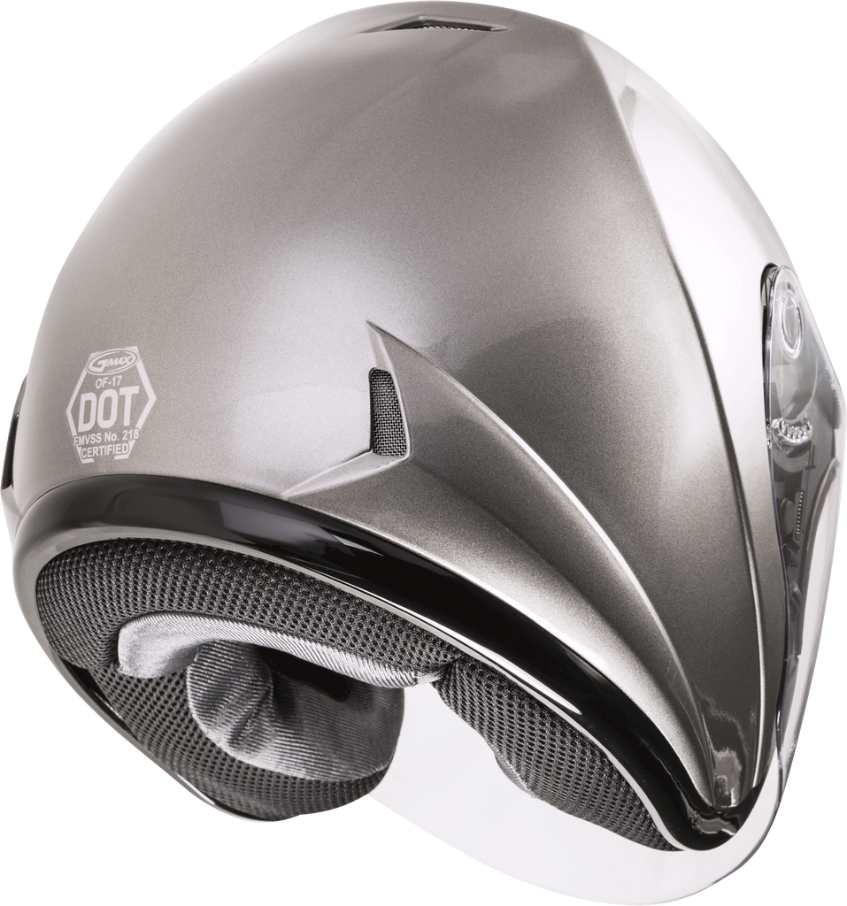 Of 17 Open Face Helmet Titanium Sm