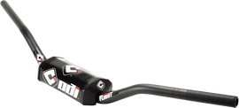 ODI Podium Flight 1 1/8-inch Super Mini black handlebar for bikes, featuring ergonomic design and durable construction.