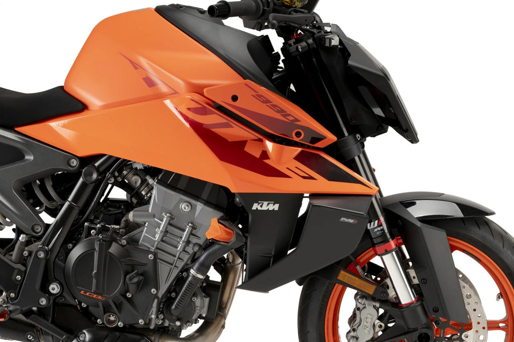 Downforce Side Spoilers Matte Black Ktm