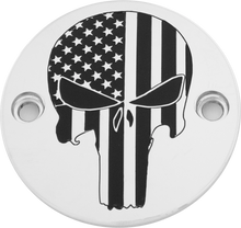 Load image into Gallery viewer, M8 Timer Cover Punisher Chrome