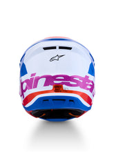 Load image into Gallery viewer, S M7 Core Helmet Ece06/Dot Wht/Blue/Org/Pink Glossy Xl
