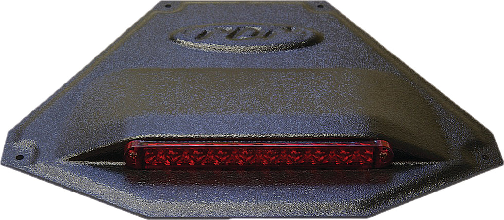 Led Taillight W/Housing Universal Black/Red