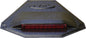 Led Taillight W/Housing Universal Black/Red