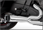 2 1 Turnout Slash Cut Chrome W/Blk Tip `20 Up Challenger
