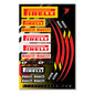 Decal Sheet 12 Mil Pirelli Decal Sheet 12 Mil Pirelli