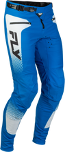 Load image into Gallery viewer, Yth Rayce Sonar Bicycle Pants Blue/White/Black Sz 26