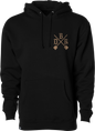 Camo Shovels Hoodie Black Md