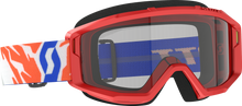 Load image into Gallery viewer, Primal Youth Goggle Red Clear