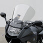 Clear ZTechnik Vstream Windscreen for BMW sport and touring motorcycles, providing wind protection and improved aerodynamics.