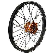 Load image into Gallery viewer, Front Wheel 1.40 X 19 Orange Kite Hub Black Rim