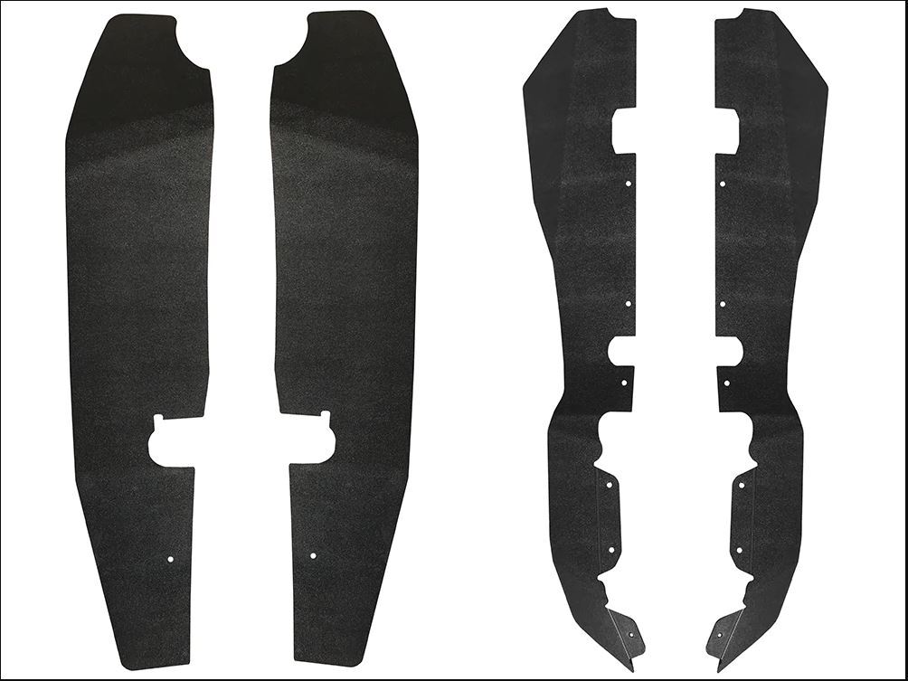 Over Fenders Black Set(4) Kaw