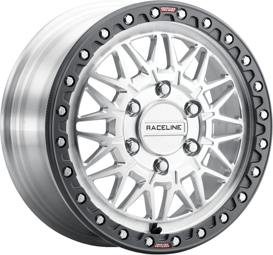 Raceline Omega 17x7 6/5.5 (+60mm) Machined/Gunmetal