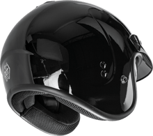 Load image into Gallery viewer, Gm 32 Open Face Helmet Black 3x