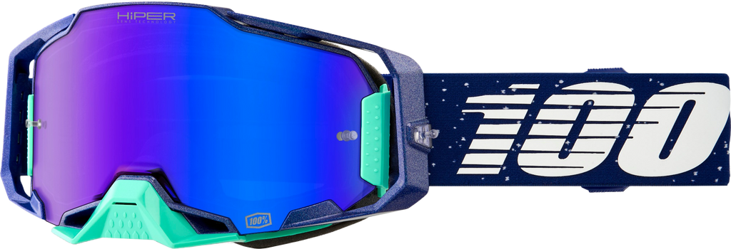 Armega Hiper Goggle Noche Hiper Blue Mirror Lens