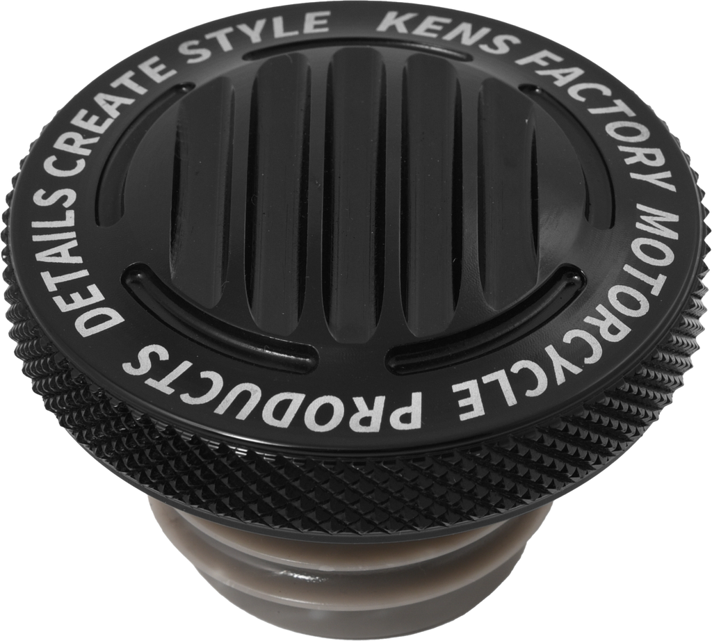 Nl Gas Cap Finned Black Rachet Screw Rh
