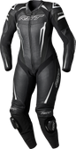 Womens Tractech Evo D3o Suit Black/White Leather Xs