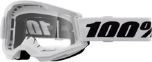 Load image into Gallery viewer, Strata 2 Goggle White Clear Lens