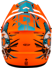 Load image into Gallery viewer, Youth Mx 46y Unstable Helmet Hi Vis Orange/Blue Ym