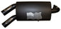Perf Muffler S/O Pol Rzr