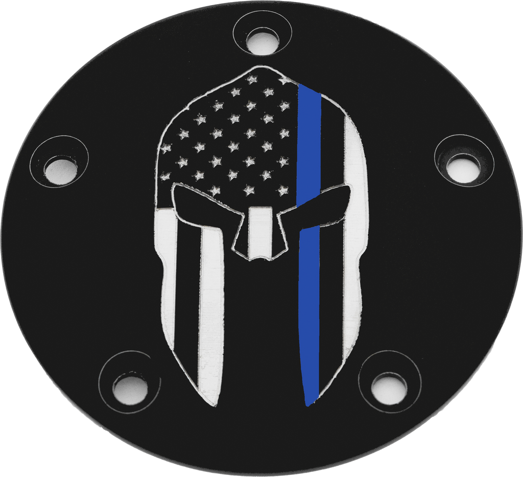 Tc Timer Cover Sparta Blue Line Black