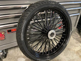 BIG SPOKE FRONT WHEEL/TIRE PACKAGE BLACK 21X3.5