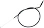 Motion Pro black vinyl clutch cable for hydraulic control lines, showing the durable cable with secure fittings.