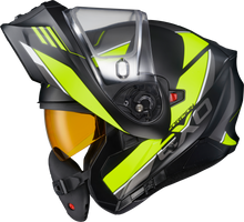 Load image into Gallery viewer, Exo Gt930 Cold Weather Helmet Modulus Hi Vis 2x (Electric)