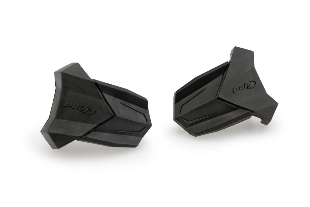 Rubber End Replacement Frame Slider R19 Pair Black