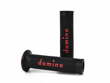 Load image into Gallery viewer, Motogp Grips Black/Red Pair