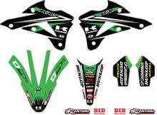 Load image into Gallery viewer, 2014 Monster Energy Kawasaki Team Green Graphics/Trim Kit
