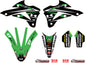 2014 Monster Energy Kawasaki Team Green Graphics/Trim Kit