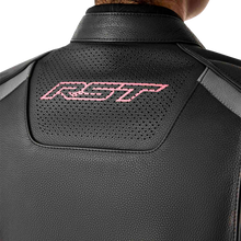 Load image into Gallery viewer, Womens S1 D3o Leather Jacket Blk/Flo Pink 3xl
