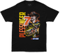 Speedway Tee Black Lg