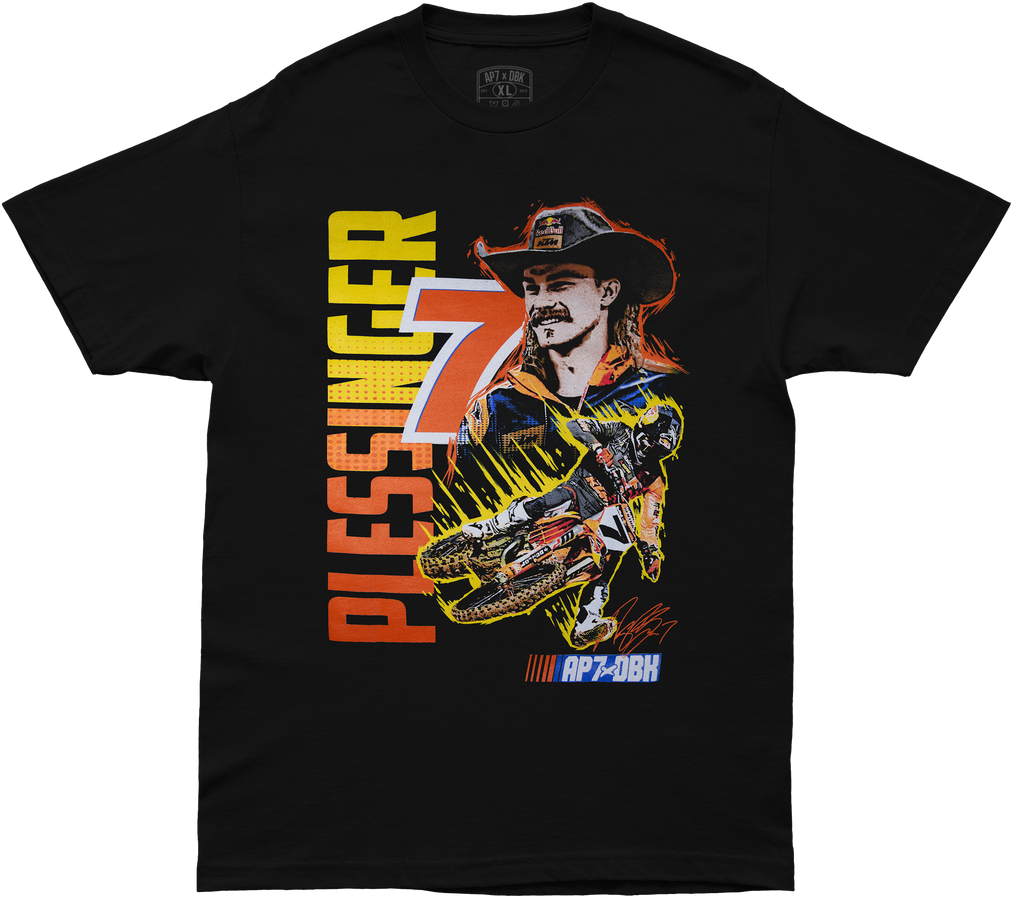 Speedway Tee Black 2x