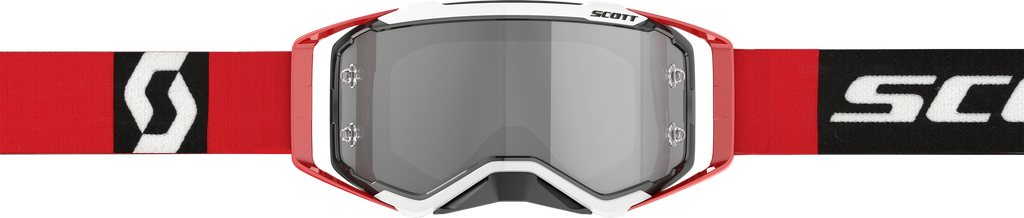 Prospect Goggle Red/Black Silver Chrome Works