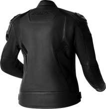 Load image into Gallery viewer, Womens S1 D3o Leather Jacket Black/White Xs