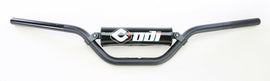 Black ODI 7/8 inch handlebar for bikes, showcasing the sturdy, lightweight design and textured grips for enhanced control.