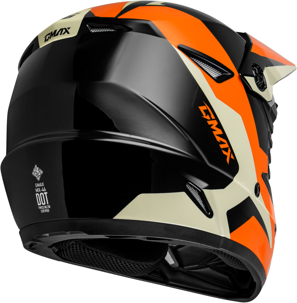 Mx 46 Cyclus Hemet Black/Orange Sm