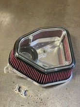 Load image into Gallery viewer, ALLOY ART BOOM BOX AIR FILTER KITS HARLEY DAVIDSON BAGGERS 99-17 - The Speed Shop Canada