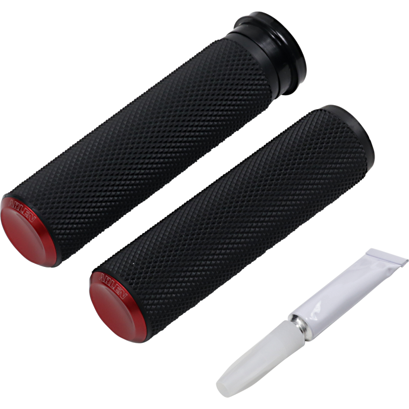 ARLEN NESS KNURLED RUBBER GRIPS HARLEY DAVIDSON MODELS - The Speed Shop Canada