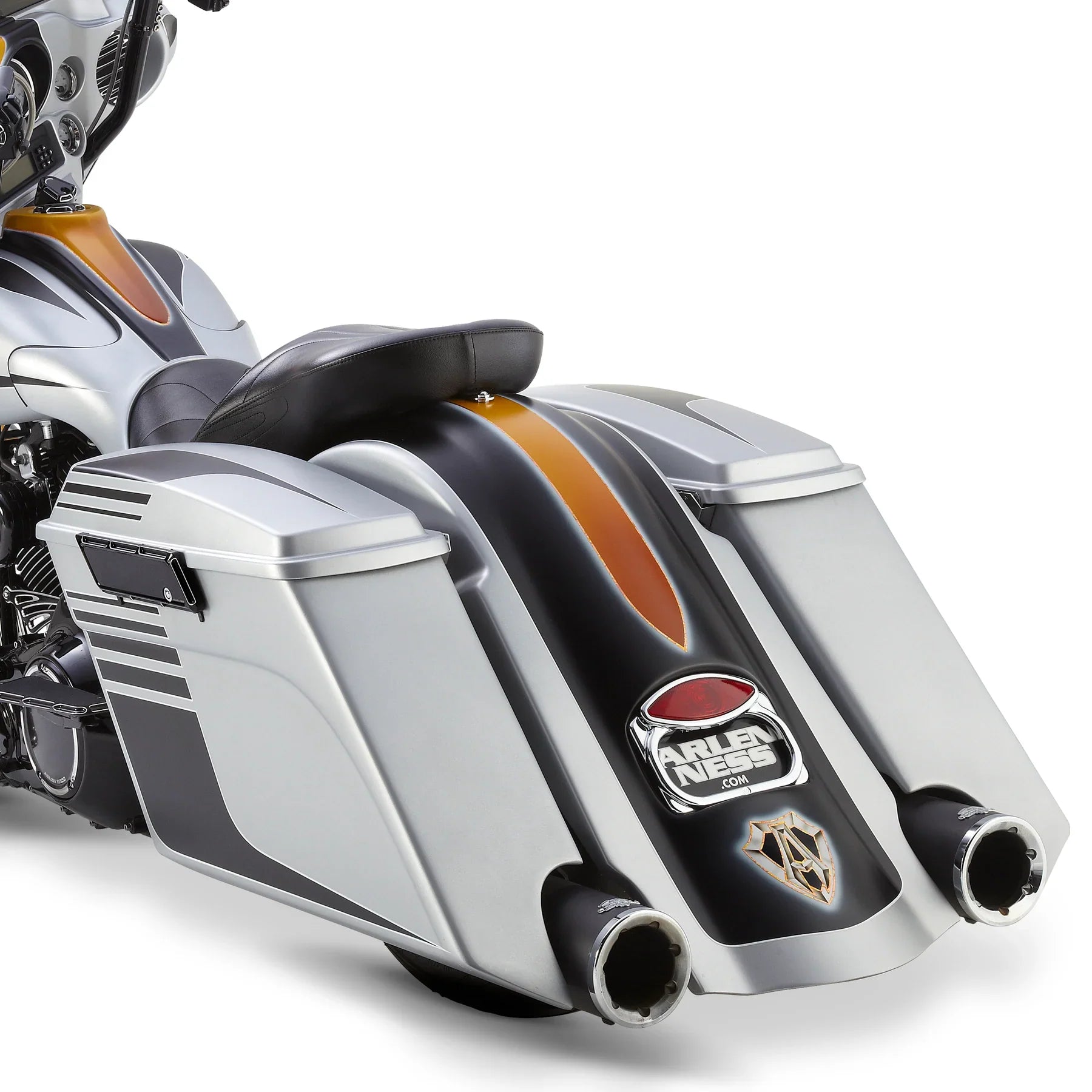 ARLEN NESS DOWN AND OUT STRETCHED BAGS FOR HARLEY BAGGERS - The Speed Shop Canada