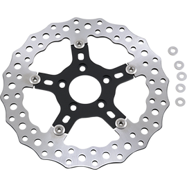 ARLEN NESS FRONT JAGGED FLOATING BRAKE ROTORS 11.8