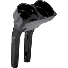 Load image into Gallery viewer, ARLEN NESS METHOD BLACK RISER AND GUAGE POD KIT HARLEY DAVIDSON MODELS - The Speed Shop Canada