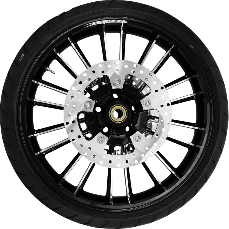 ATLANTIC 21" FRONT WHEEL COMPLETE PACKAGE HARLEY BAGGERS 08-25 - The Speed Shop Canada