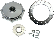Load image into Gallery viewer, CHAIN DRIVE CONVERSION KITS CHROME HARLEY BAGGERS 2017-2024 - The Speed Shop Canada