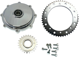CHAIN DRIVE CONVERSION KITS CHROME HARLEY BAGGERS 2017-2024 - The Speed Shop Canada