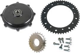 CHAIN DRIVE CONVERSION KITS BLACK HARLEY BAGGERS 2009-2016 - The Speed Shop Canada