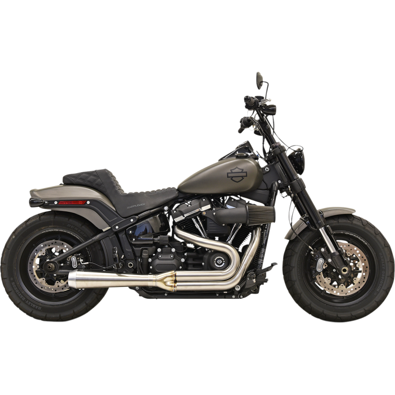 BASSANI RR3 STAINLESS 2:1 EXHAUST HARLEY FATBOB/SLIM 18-25 - The Speed Shop Canada